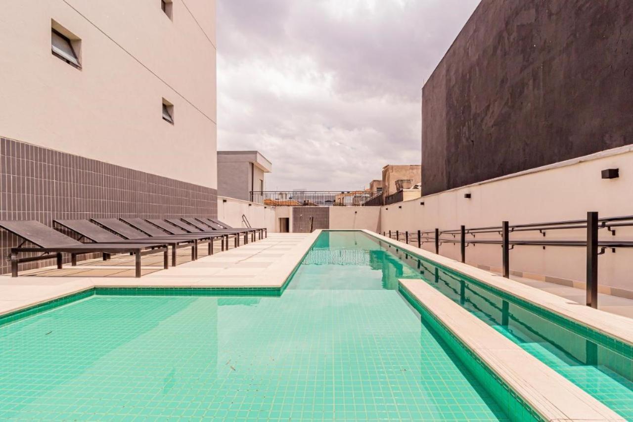 Lindo Studio No Bom Retiro Prox Ao Anhembi Sambodromo Com Wifi São Paulo Ngoại thất bức ảnh